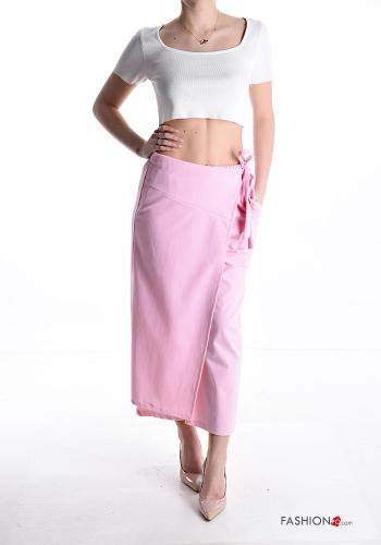 Pantalones a rayas con lazo con elástico - ph 5