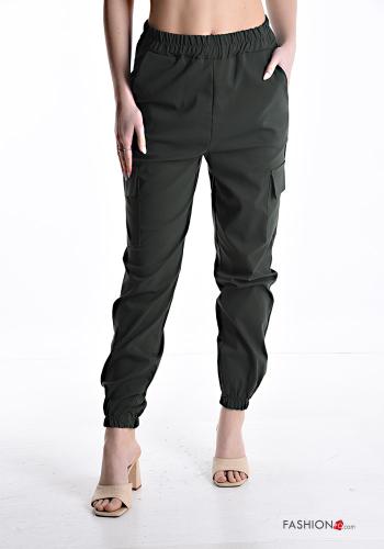 Trousers with pockets with elastic - ph 1