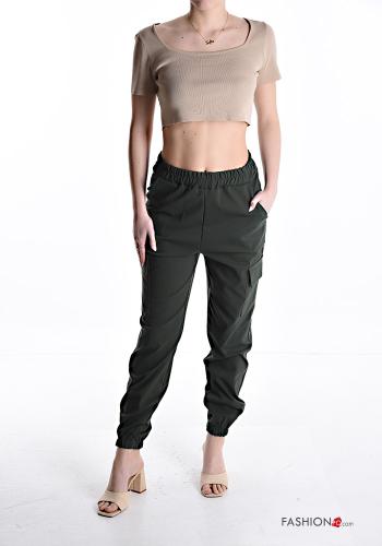 Trousers with pockets with elastic - ph 5
