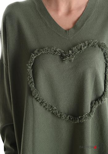 Sweater with v-neck - ph 4