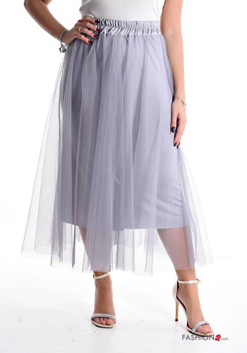 Jupe tulle Longuette avec doublure avec élastique - ph 1