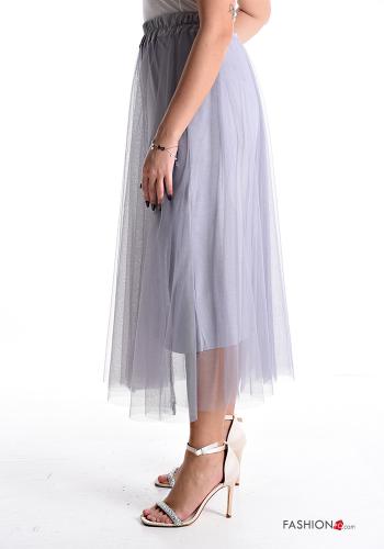 Jupe tulle Longuette avec doublure avec élastique - ph 3