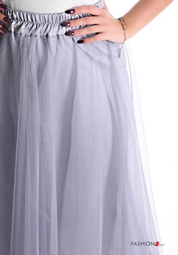 Jupe tulle Longuette avec doublure avec élastique - ph 4