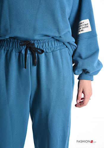 oversized asymmetrical Cotton Sports set with pockets with elastic - ph 5