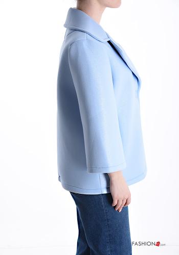 Chaqueta De lurex con cuello con bolsillos con botones sin forro - ph 3