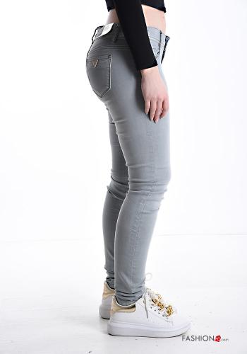 skinny Cotton Jeans with pockets - ph 3