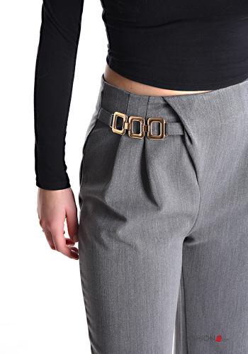 mit schnalle Hose mit Reißverschluss - ph 4