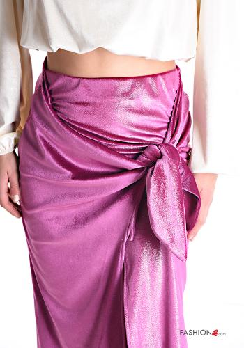 Lurex Rock mit Schleife mit schlitz - ph 4