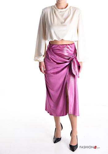 Lurex Rock mit Schleife mit schlitz - ph 5