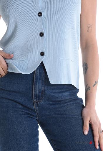 mini Gilet with buttons with v-neck - ph 4