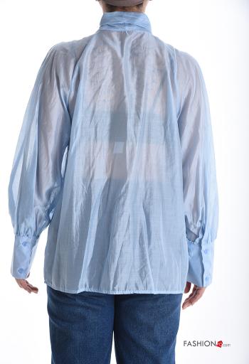 Camicia maniche lunghe con bottoni con fiocco - ph 2