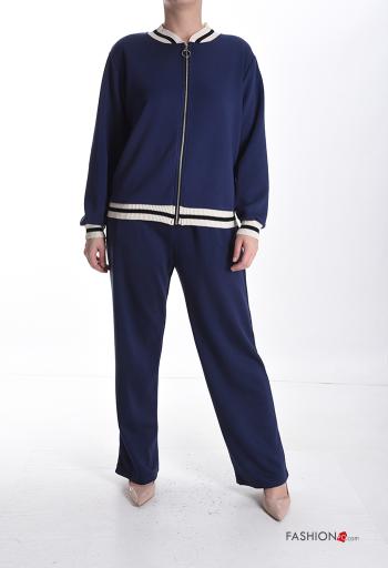 long Sports set with pockets with elastic with zip