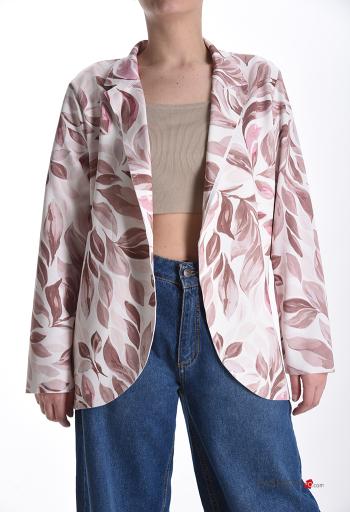 Veste manches longues Imprimé feuilles sans doublure - ph 1