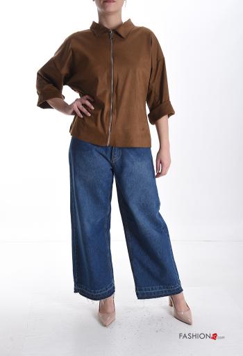 Suede Jacket with zip - ph 5