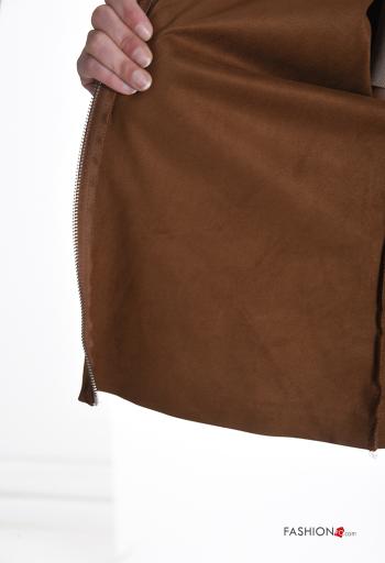 Suede Jacket with zip - ph 6