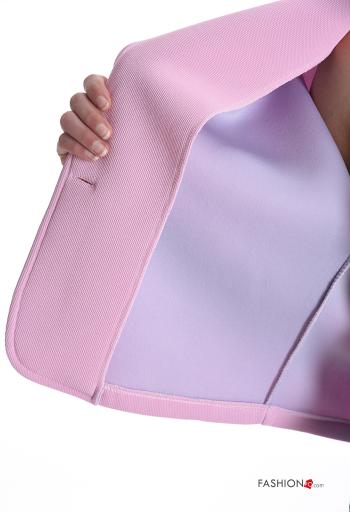 short sleeve mini Coat with buttons without lining - ph 6