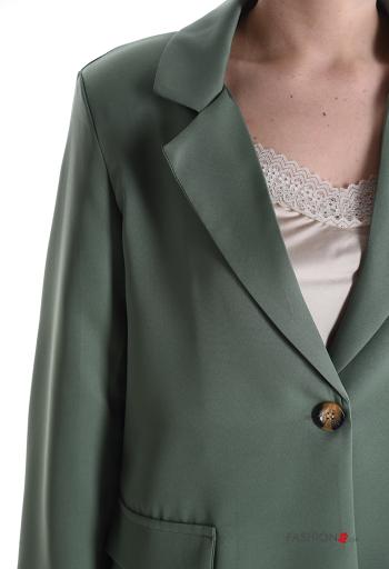 long sleeve with collar Blazer with buttons with lining - ph 4