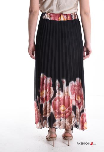 Floral pleated Skirt with elastic - ph 2