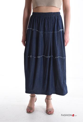 Gonna in Cotone con elastico - ph 1