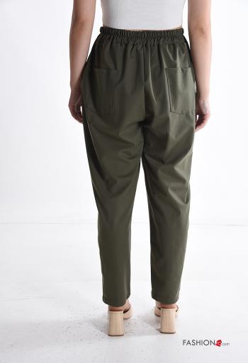 Pantalon avec poches avec élastique à boutons - ph 2