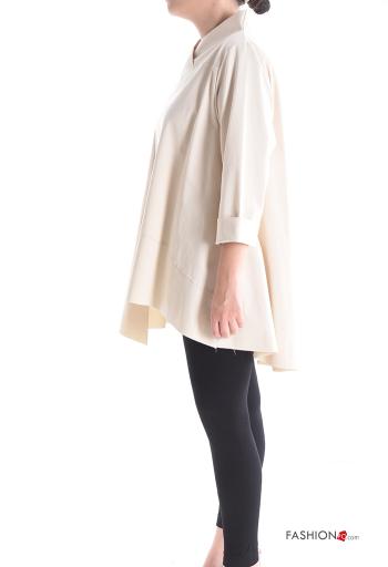 Tunica in Cotone asimmetrico - ph 3