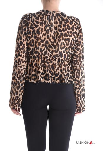 Bolerino Fantasia animalier con coulisse - ph 2