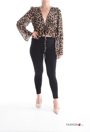 Bolerino Fantasia animalier con coulisse - ph 5