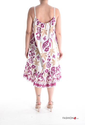 Abito Fantasia stampata con balze - ph 2