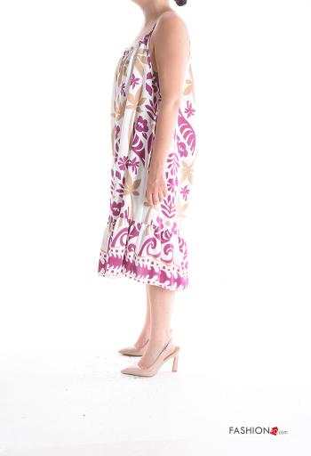 Abito Fantasia stampata con balze - ph 3
