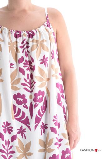 Abito Fantasia stampata con balze - ph 4