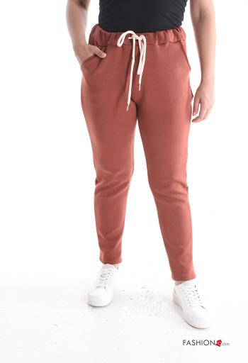 Pantalon avec poches avec coulisse