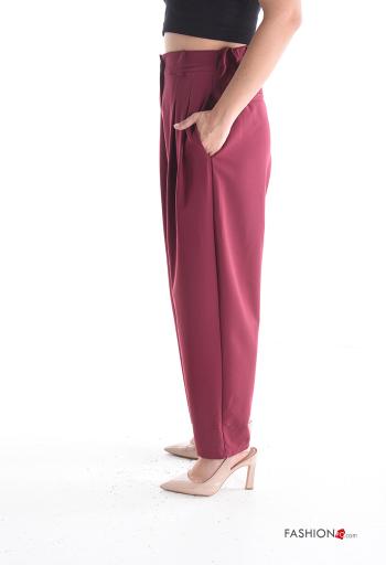 Pantalone con elastico con bottoni con tasche - ph 3
