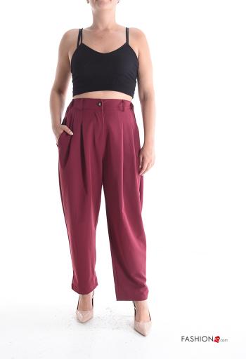 Pantalone con elastico con bottoni con tasche - ph 5