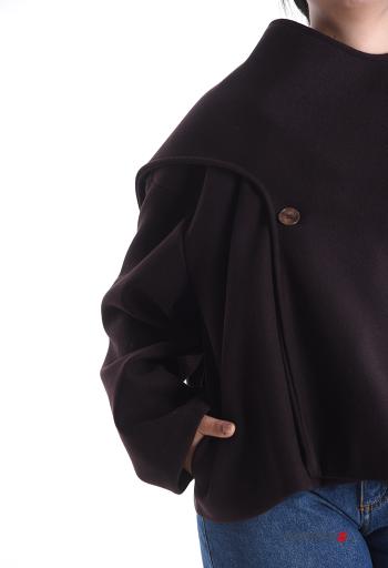 kurz Mantel Rollkragen- - ph 4