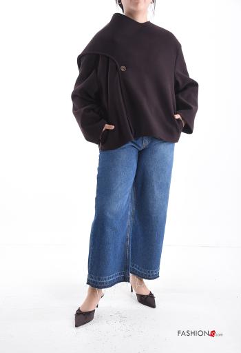 kurz Mantel Rollkragen- - ph 5