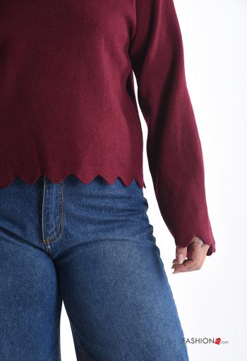 Maglione maniche lunghe a collo alto - ph 4