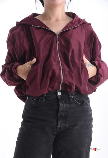 Wind Jacket with pockets with hood with zip - ph 1