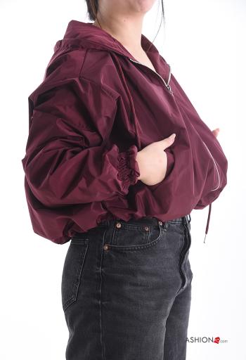 Wind Jacket with pockets with hood with zip - ph 3