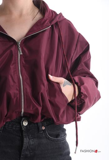 Wind Jacket with pockets with hood with zip - ph 4