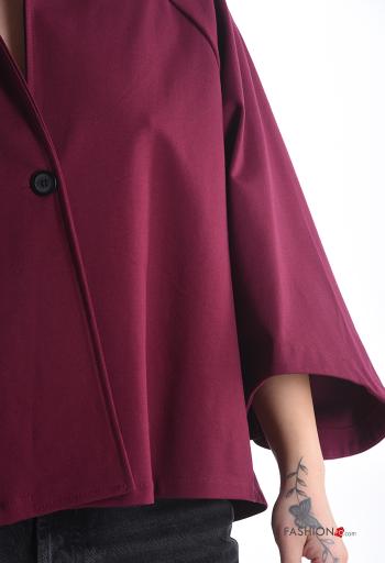 Giacca con bottoni maniche a tre quarti - ph 4