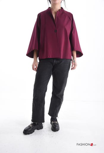 Giacca con bottoni maniche a tre quarti - ph 5