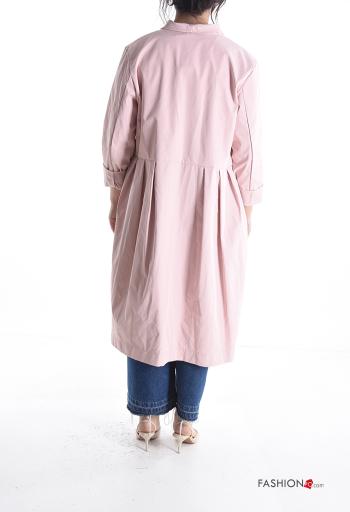 Spolverino maniche lunghe con bottoni con tasche - ph 2