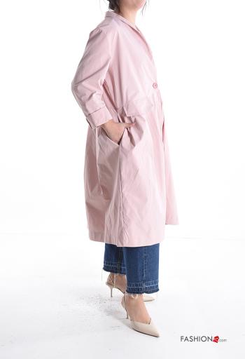 Spolverino maniche lunghe con bottoni con tasche - ph 3