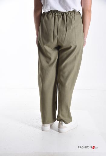 Pantalone con tasche con elastico - ph 2