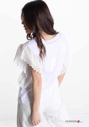 T-shirt in Cotton Animal print - ph 2