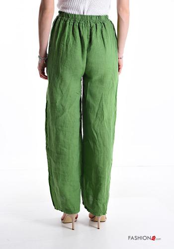 Linen Trousers with elastic - ph 2