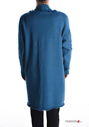 Cardigan with pockets with fringe - ph 2