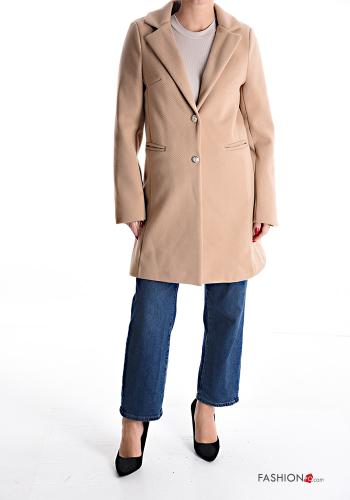 Coat with buttons with lining with pockets - ph 5