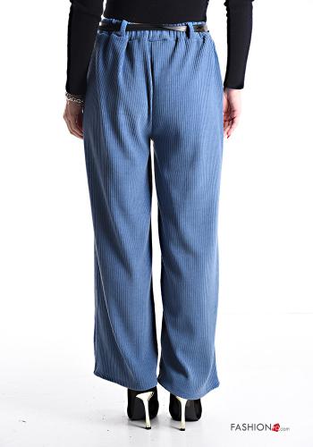 Pantalones de Terciopelo canalé con cinta con bolsillos con elástico - ph 2