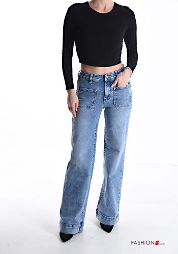 Jeans en Coton avec poches - ph 5